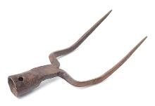 Large Spanish Colonial War Fork, 18th C.