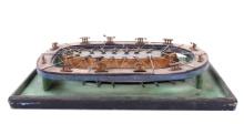 Nautical Dry Dock Model, Late 19th - Early 20th C.