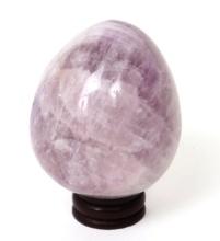 Fine Polished Amethyst Mineral Specimen, Egg Shaped