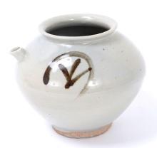 Fine Antique Korean White Glazed Wine Jug