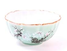 Lovely Green Glazed Japanese Bowl
