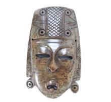 Large Chinese Hardstone Mask Carving