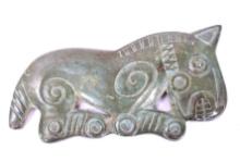 Chinese Bronze Metal Horse Plaque