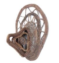 Avian Style Ceremonial Yam Mask, PNG