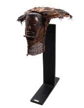Chokwe Angola Wood Carved Ceremonial Mask