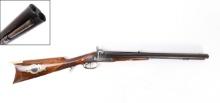 American Double Barrel Percussion Blanket Gun