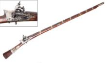 Excellent Ottoman "Sisana" Miquelet Flintlock Rifle, 18th c.
