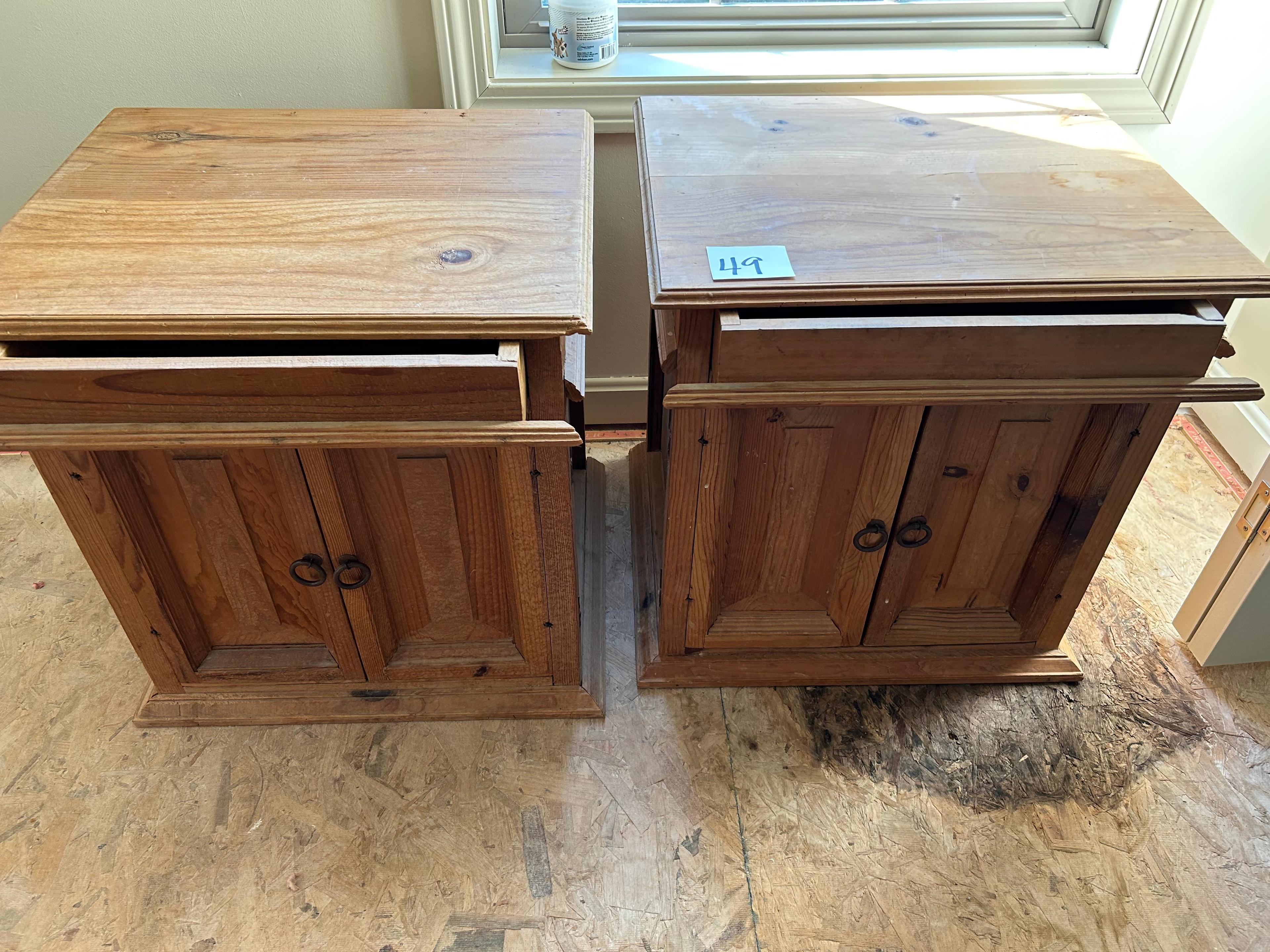 Nightstands -Pine