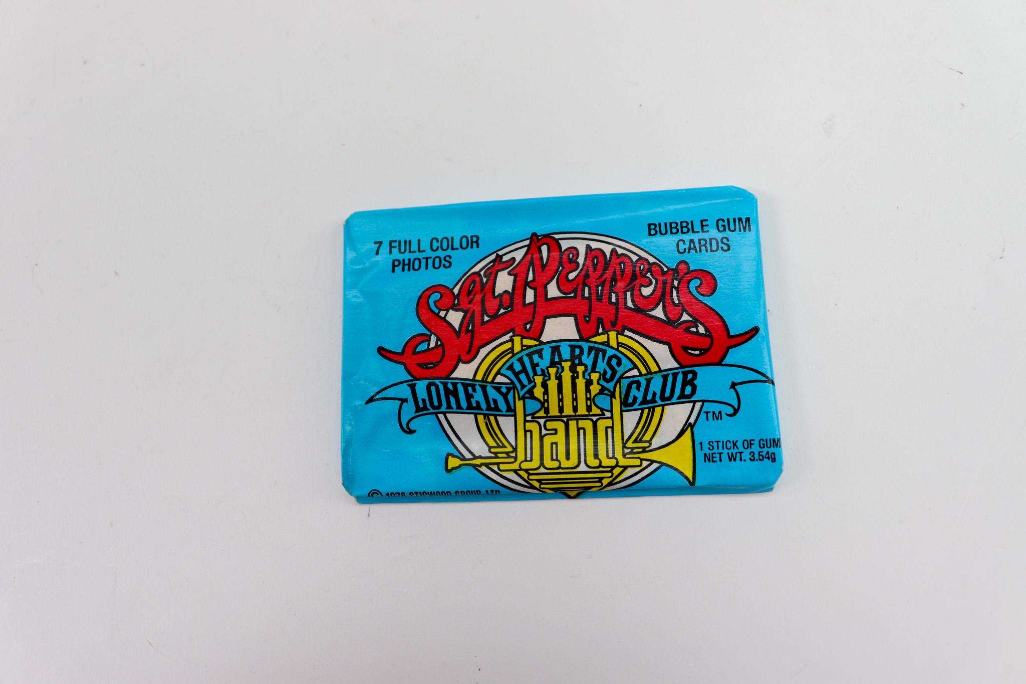 Sgt. Pepper's Lonely Heart Club Band Bubble Gum Packets