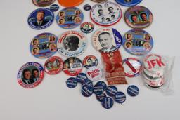 Political Campaign Buttons