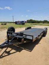 2019 CAR HAULER FLAT BED