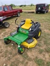 JOHN DEERE ZERO TURN MOWER
