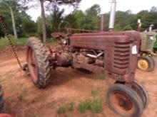 John Deere B Longhood, with sickle mower