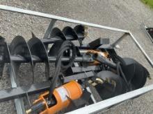 New Skid Steer Auger Drive & Bit