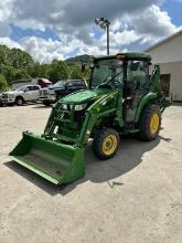 2022 3046R John Deere Tractor with Loader & Mower