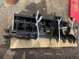New 8 Piece Attachment Set for Mini Excavator