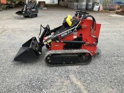 New AGT LRT23 Mini Skid Steer Loader Red