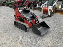 New AGT LRT23 Mini Skid Steer Loader Red