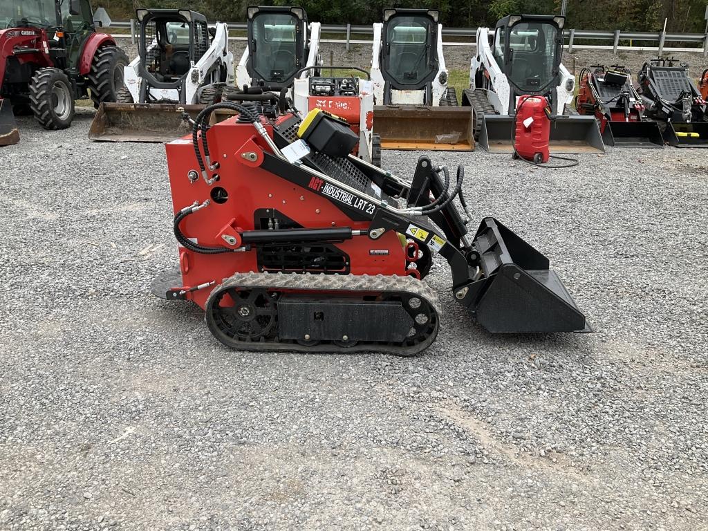 New AGT LRT23 Mini Skid Steer Loader Red