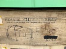 New 12' x 20' Livestock Shed