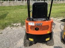 Used AGT QH12R Mini Excavator Orange