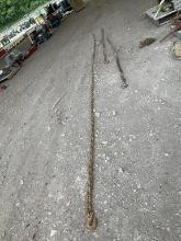 21' x 1/2" Long Chain With Hooks
