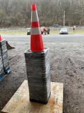 New Set of 25 Traffic Cones