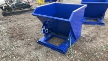 New Self Dumping Trash Hopper Blue