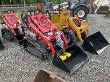 New YSRT14 Stand On Mini Track Skid Steer