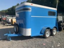 1995 Adam 7' x 13' Horse Trailer