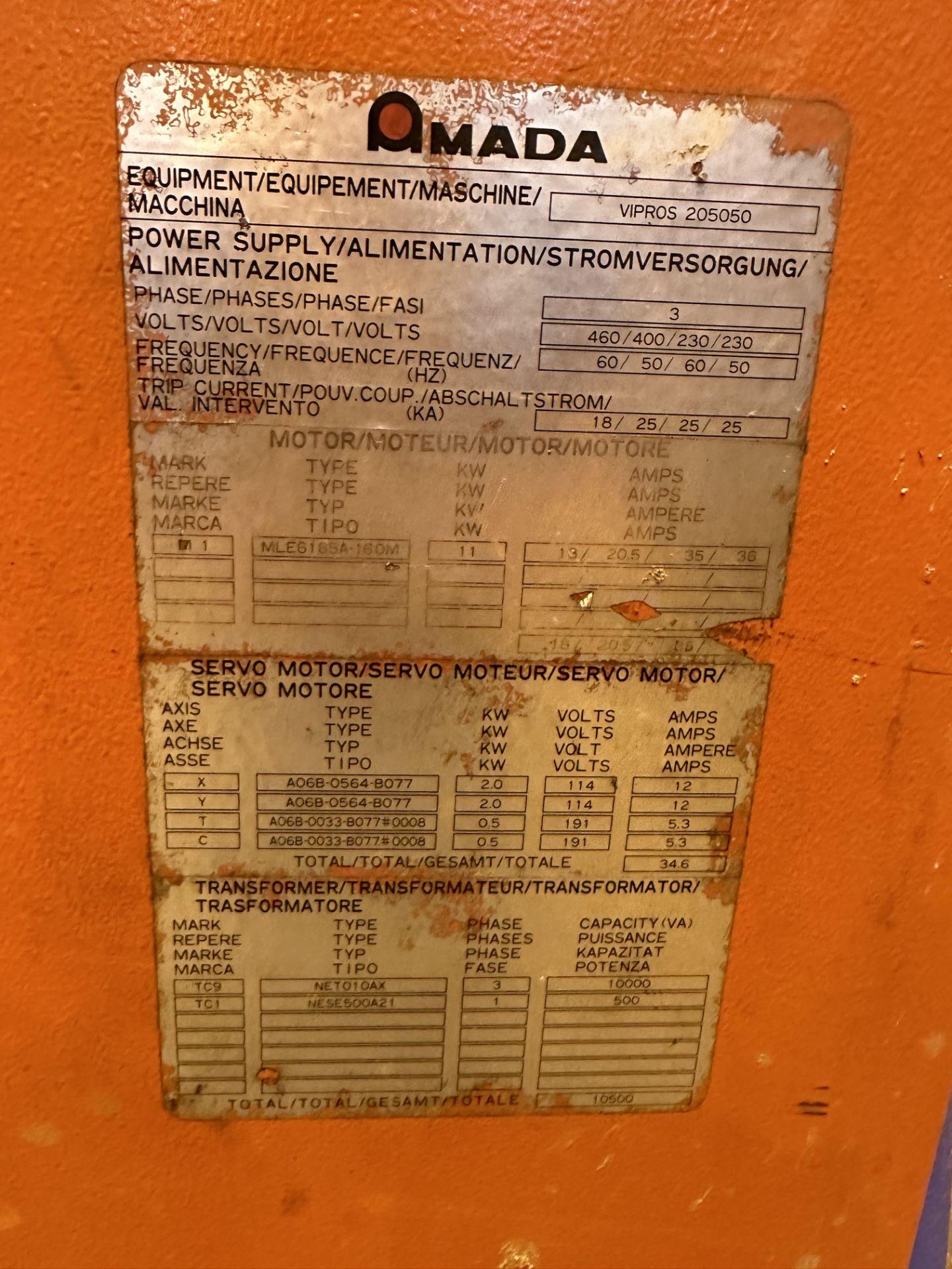 1999 Amada N.C. Turret Punch Press (ETW)