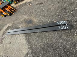 Brand New 10ft Forklift Fork Extensions (VE79E)