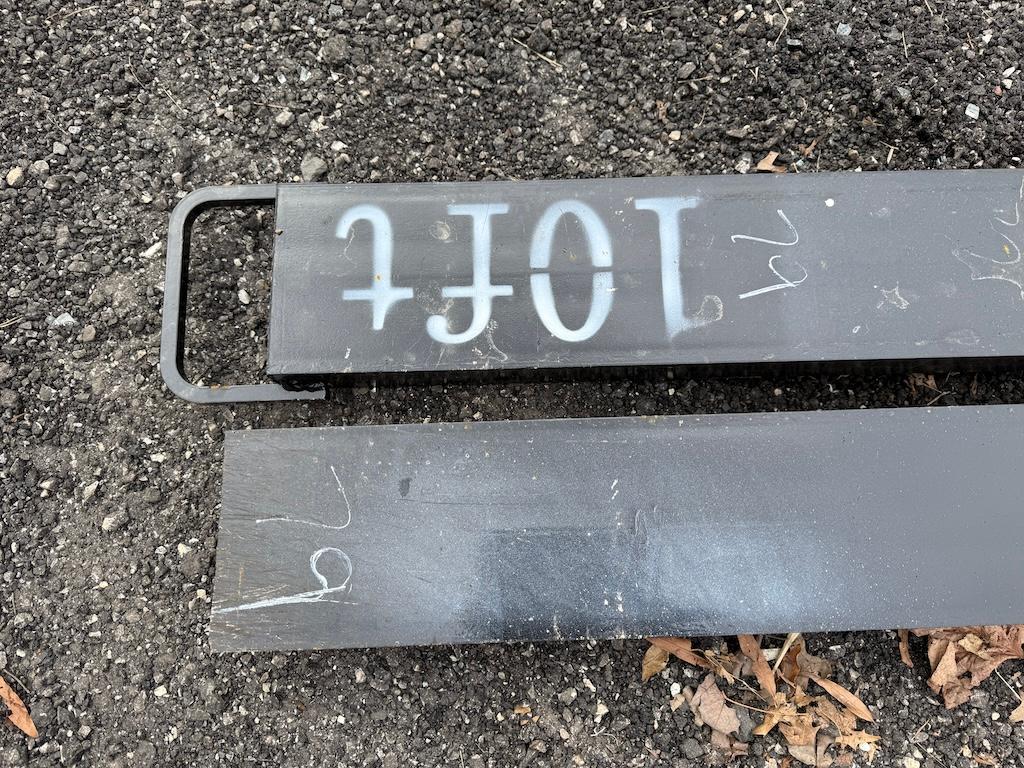 Brand New 10ft Forklift Fork Extensions (VE79E)