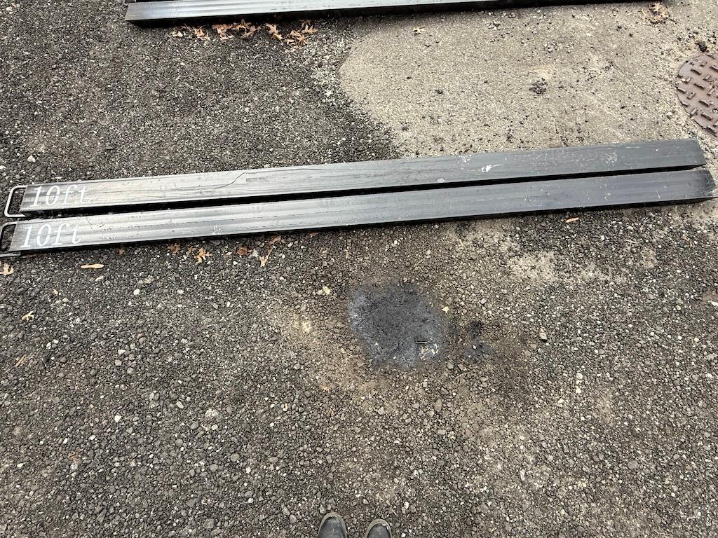 Brand New 10ft Forklift Fork Extensions (VE79E)