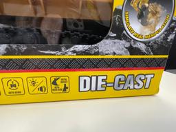 Brand New 11" Die Cast Remote Controlled Excavator (W166E)