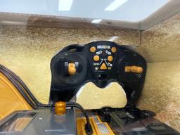 Brand New 11" Die Cast Remote Controlled Excavator (W166E)
