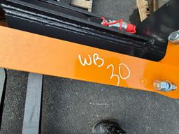 Brand New Wolverine Skid Steer Fork Attachment (WB30)