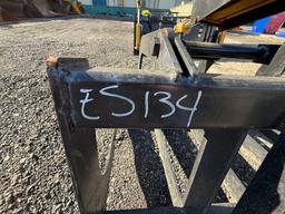 Brand New Skid Steer Rake Grapple Bucket Attachment (ES134)