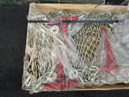 Brand New Lot Binders and Chains (W95E)