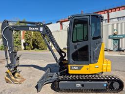 2022 John Deere 35G Mini Excavator