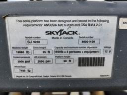 2013 Skyjack SJ9250 50ft Scissor Lift