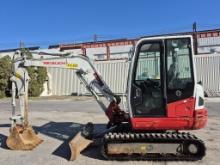 2019 Takeuchi TB240 Mini Excavator