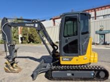 2022 John Deere 35G Mini Excavator
