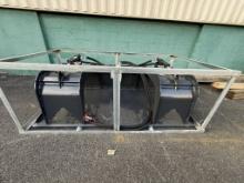 Brand New Wolverine Skid Steer Grapple Bucket (WB59E)