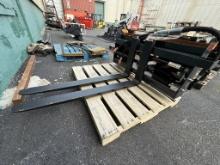 Brand New Wolverine Skid Steer Fork Attachment (WB32E)