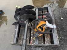 Brand New Wolverine Skid Steer Auger Attachment (W204)