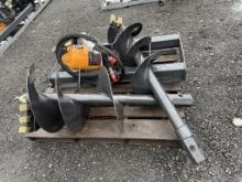 Brand New Wolverine Skid Steer Auger Attachment (W206)