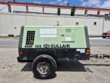 2012 Sullair 185DPQJD Towable Air Compressor