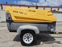 2013 Atlas Copco XAS185 Towable Air Compressor
