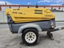 2011 Atlas Copco XAS185 Towable Air Compressor